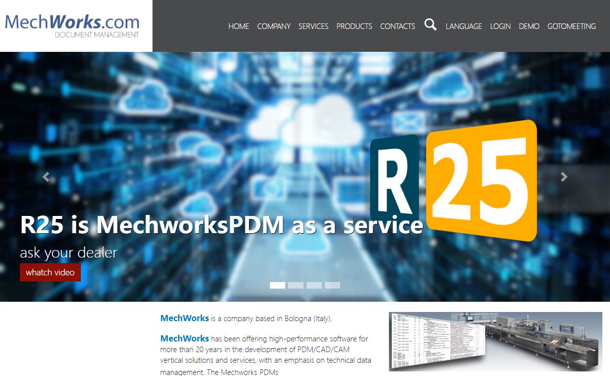 PDM Software since 1998: Mechworks srl | Home