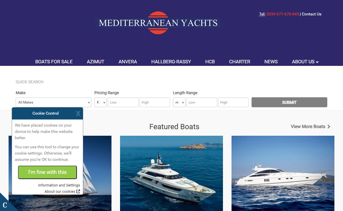Home - Mediterranean Yachts