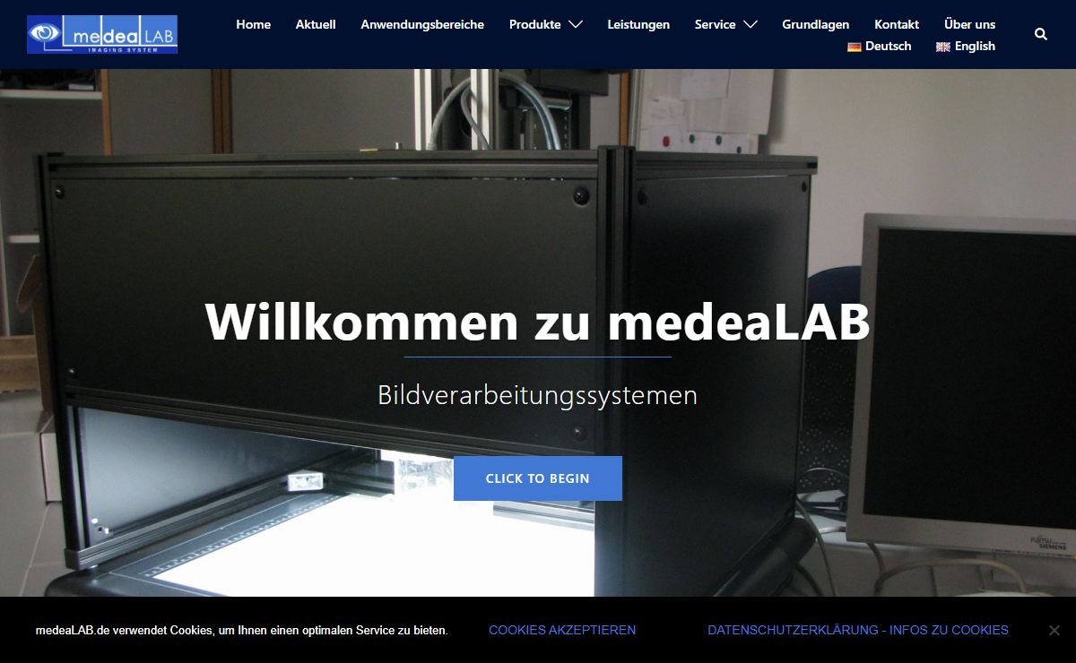 medeaLAB Imaging Systems - Machine Vision . Bildverarbeitung