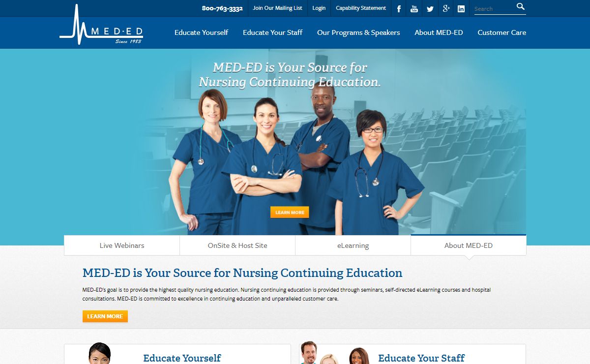 MED-ED | A Leader in Nursing Continuing Education Since 1983