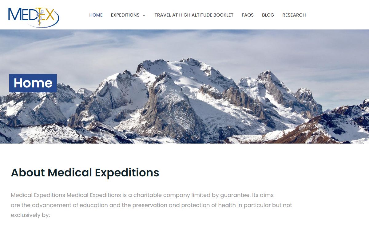 Medex – Travel at High Altitude
