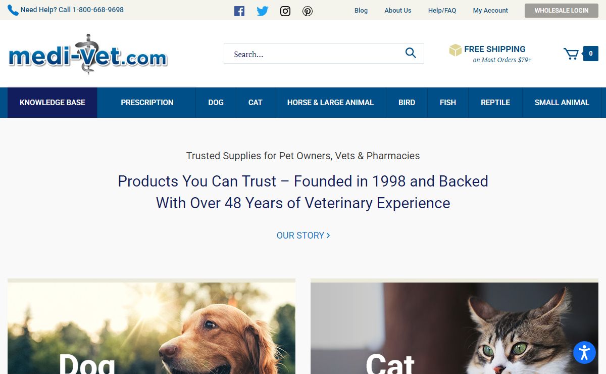 Discount Pet Supplies & Meds Online for Dogs, Cats, Horses & More