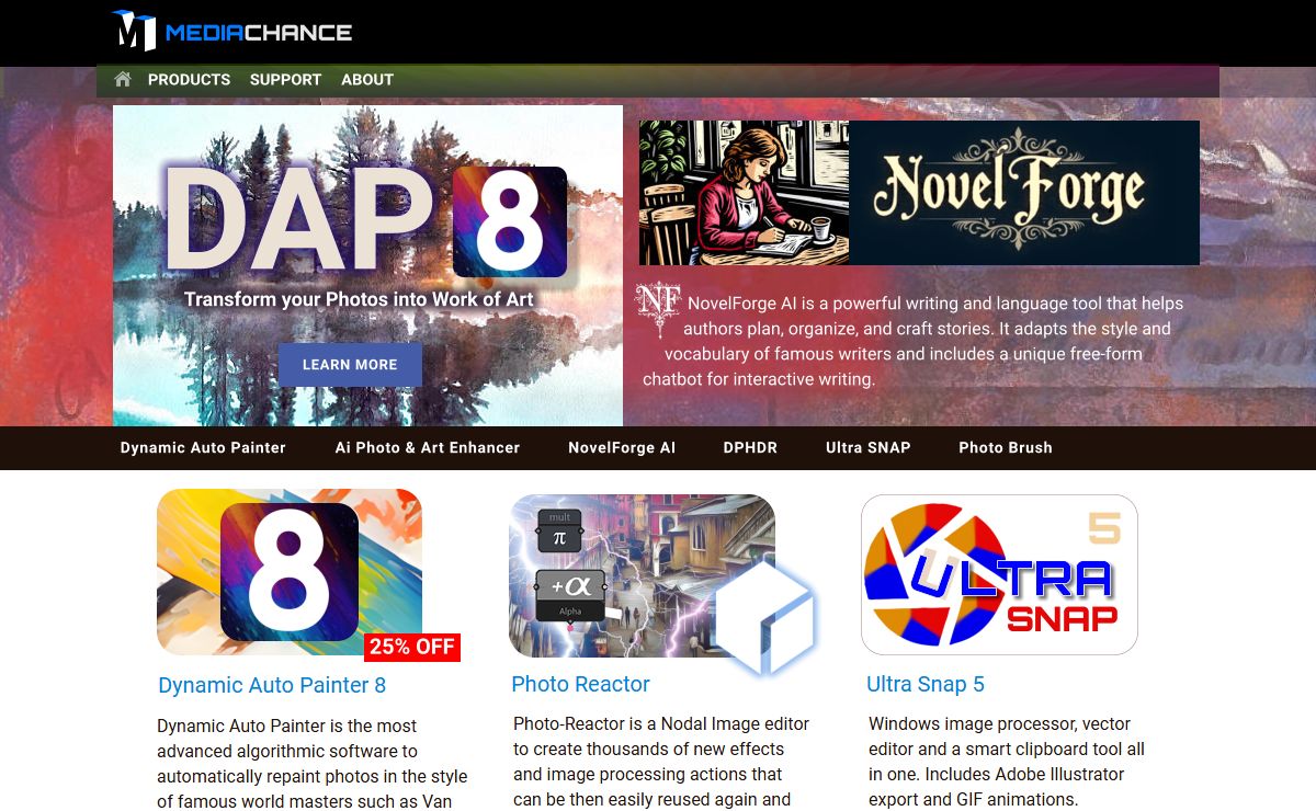 Mediachance, Passion for Graphics Software