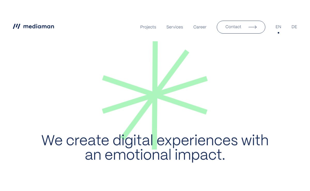 We create digital experiences with an emotional impact.