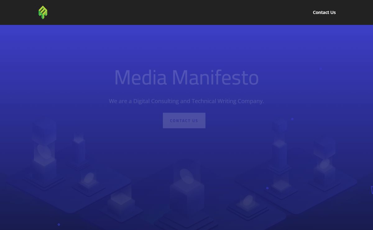 Media Manifesto - Digital Consulting & Technical Writing