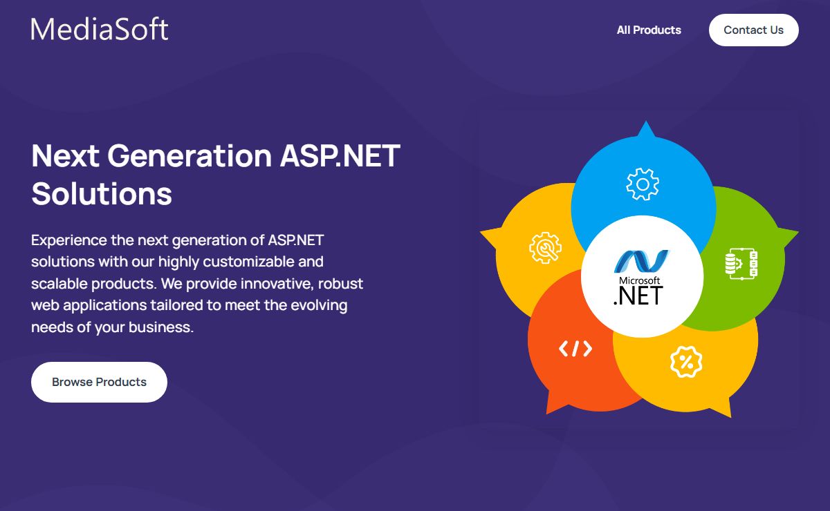 Mediasoft Pro - Next Generation ASP.NET Solutions.