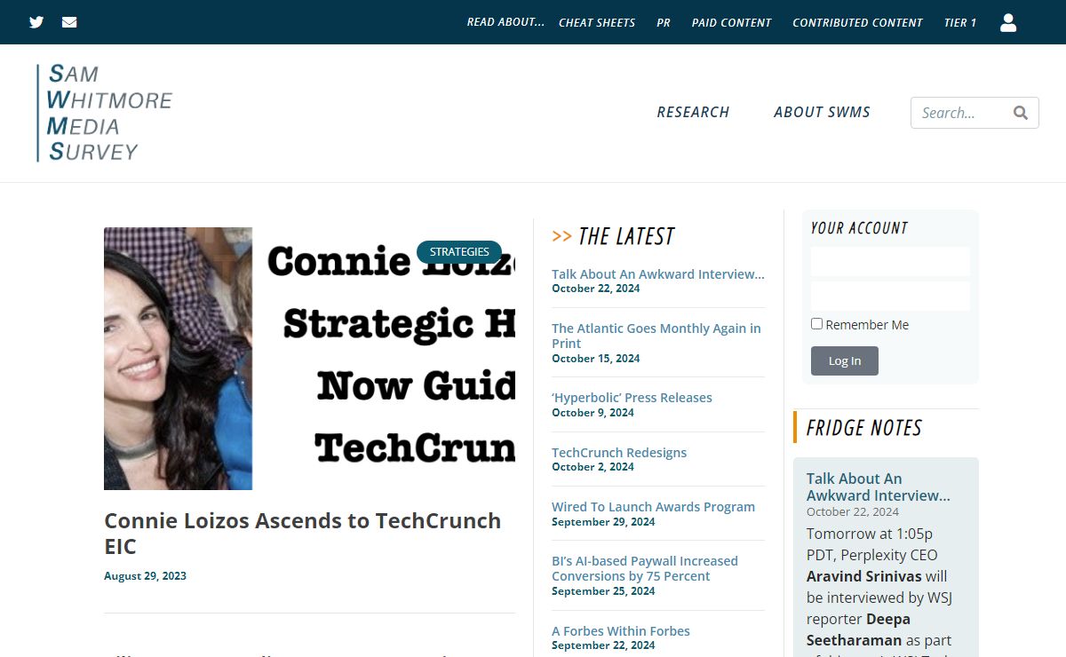 Tech Media Insight Since 1998 - SWMS