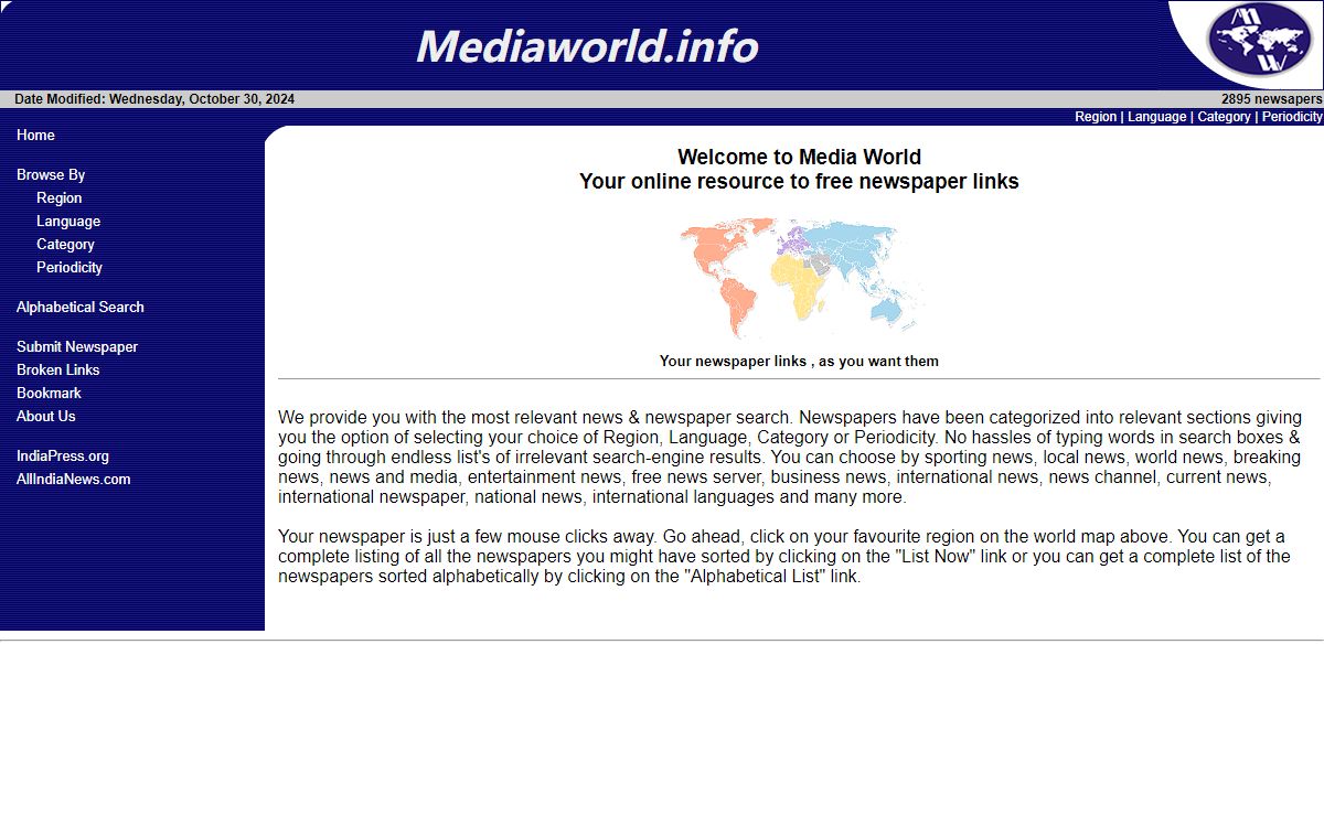 Newspaper links from all over the World - read free online news