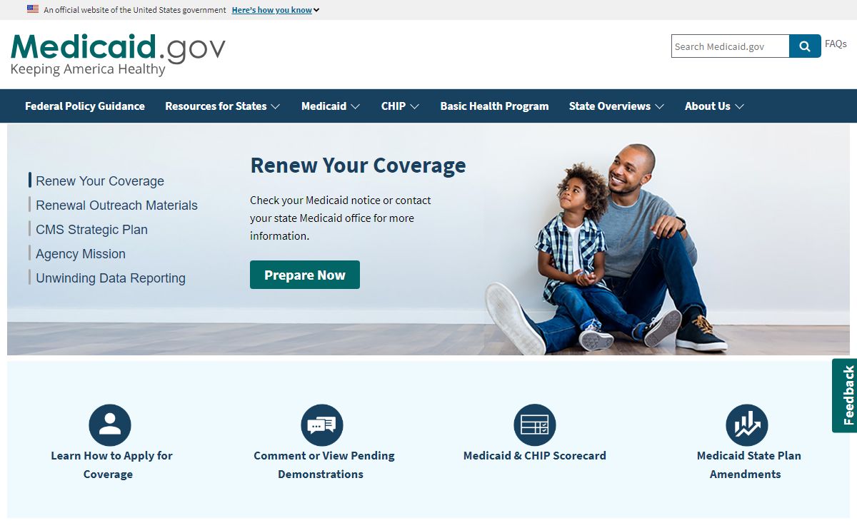 Medicaid.gov: The Official U.S. Government Site for Medicaid and CHIP Services | Medicaid
