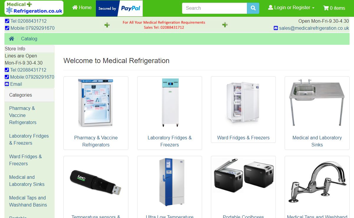 Medical Refrigeration