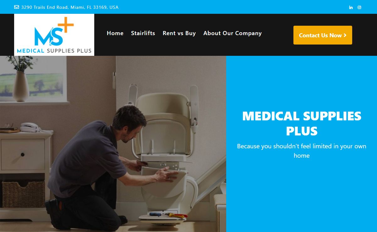 Stair Lifts Suppliers - Home Medical Supplies & Mobility Equipment