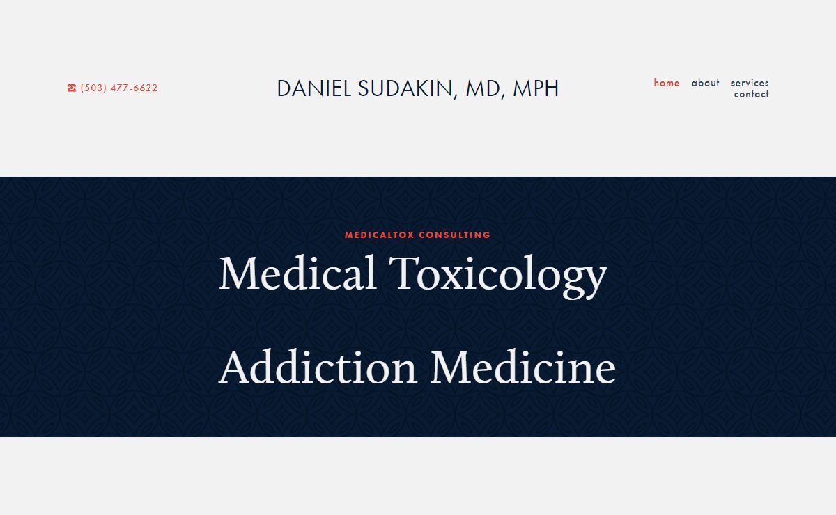 Daniel Sudakin, MD, MPH