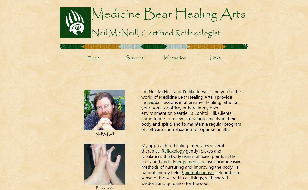 Medicine Bear Healing Arts - Reflexology, Energy Medicine, and Spiritual Counseling
