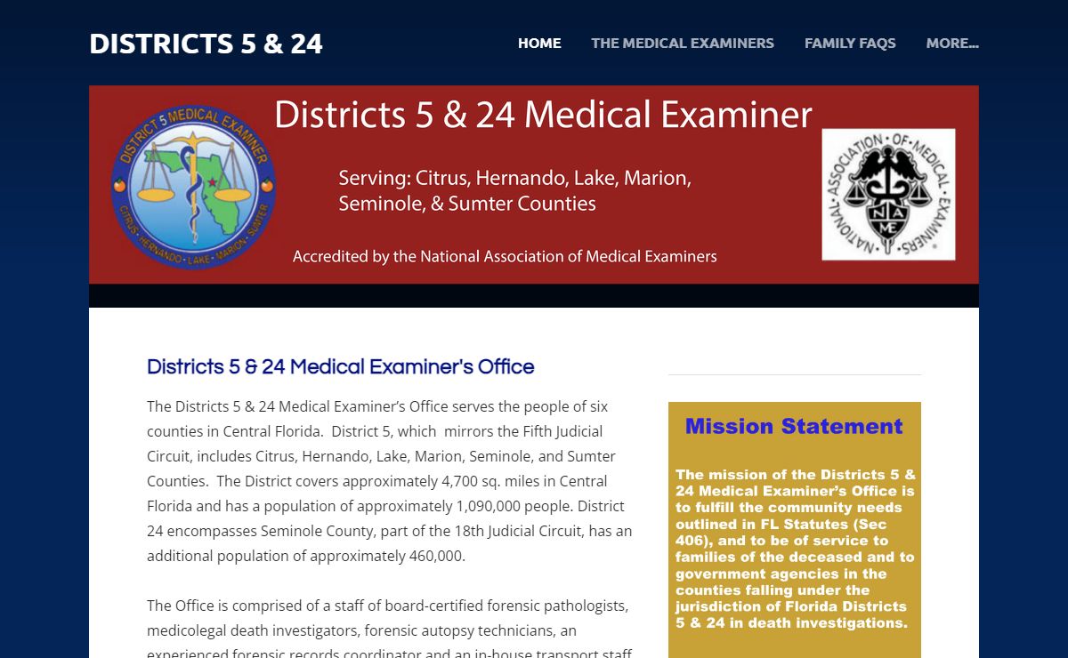 DISTRICTS 5 & 24 - Home