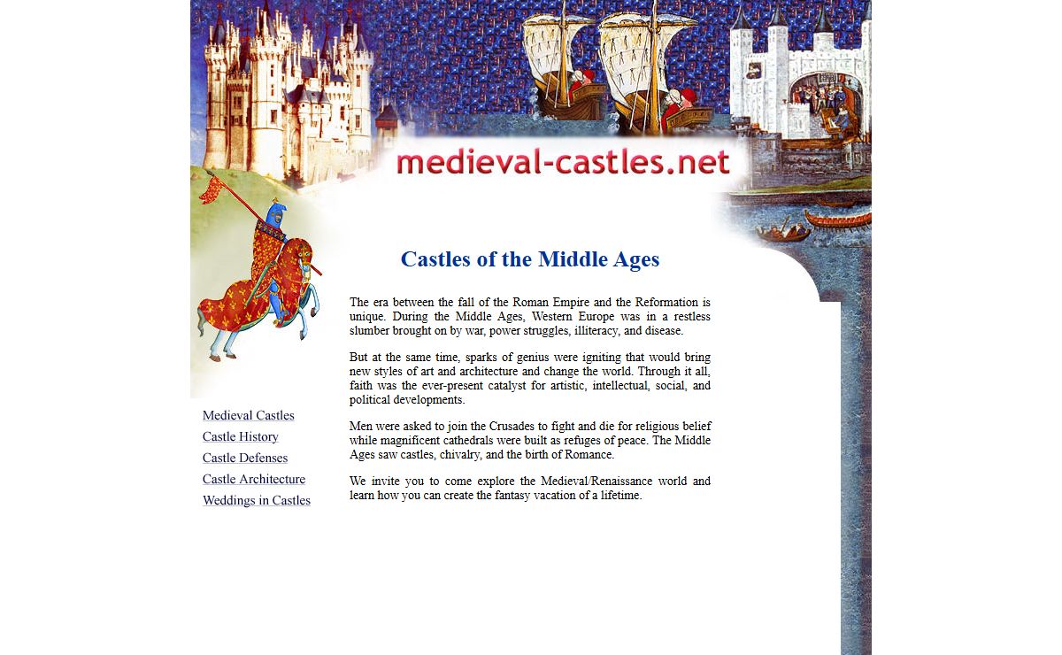 Castles of the Middle Ages