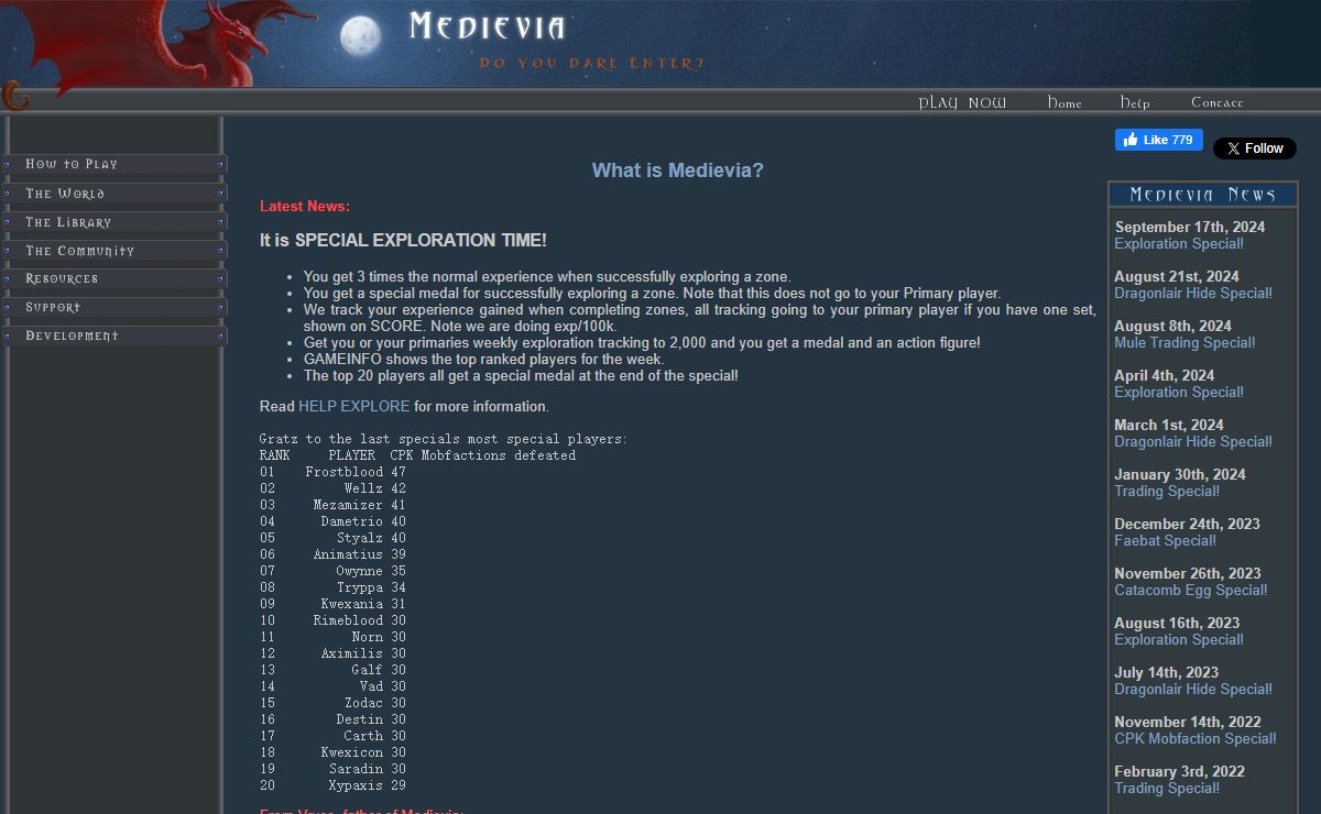 Medievia - Do You Dare Enter?