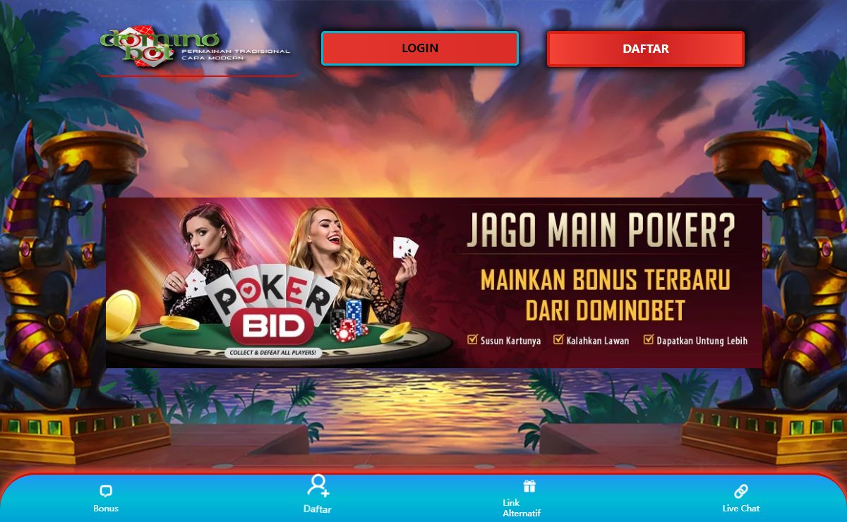 Dominobet ~ Situs Poker Online Terlengkap - Bonus New Member