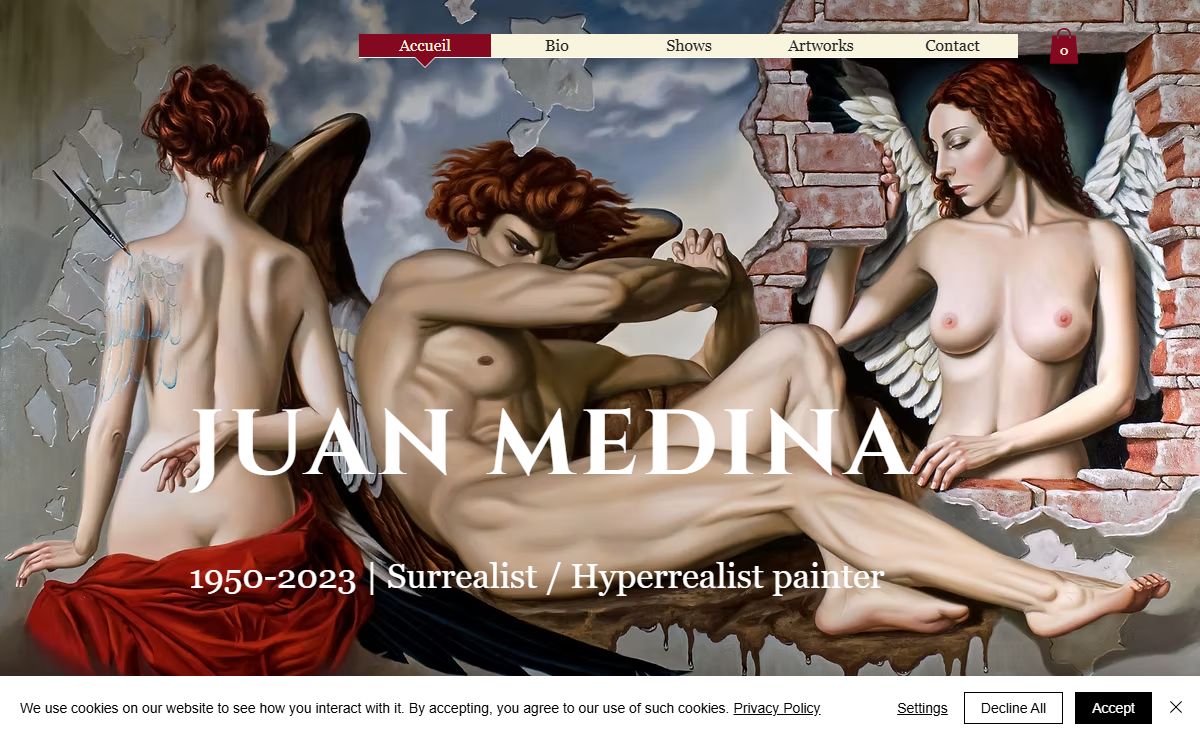 Juan Medina | Artiste Peintre