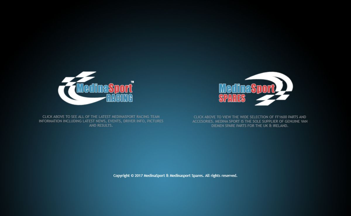 Medina Sport - Racing Team and Formula Ford 1600 parts supplier