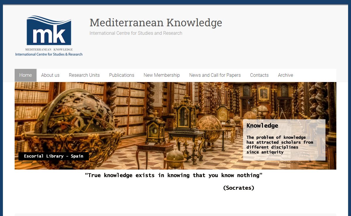Mediterranean Knowledge – International Centre for Studies and Research