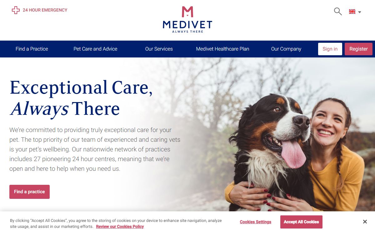 Medivet UK | Exceptional Care, Always There