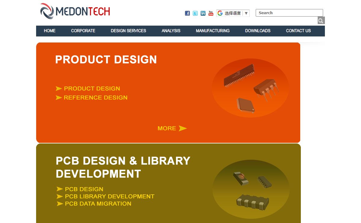 Medontech | Product design, PCB design, Analysis, and Manufacturing services