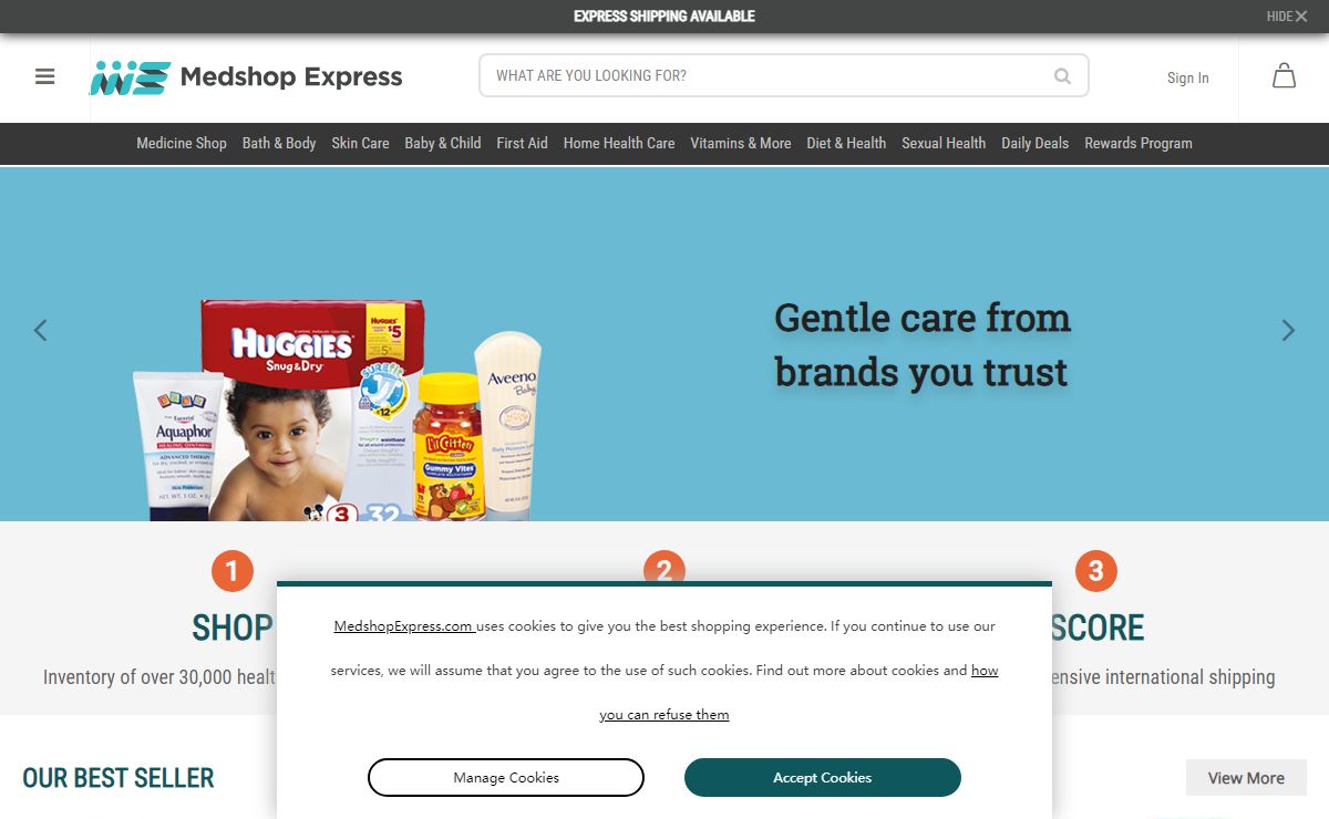 Save 20 - 50% On The Brands You Love - Medshopexpress