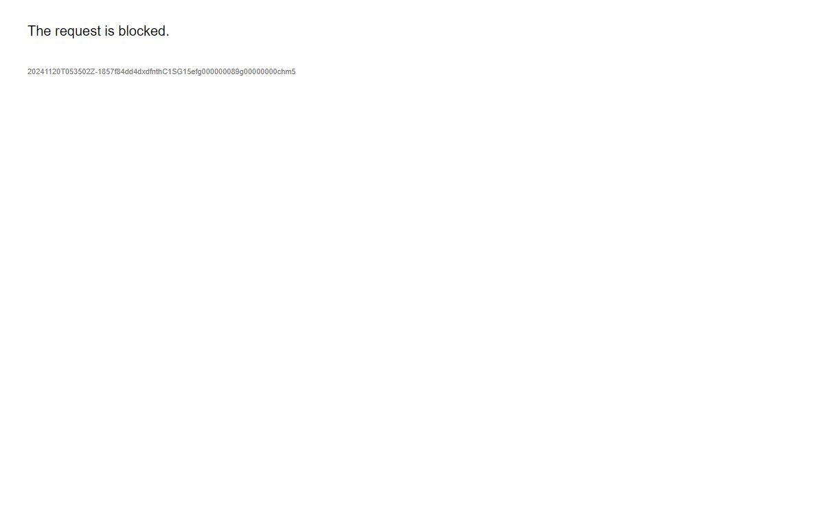 Service unavailable