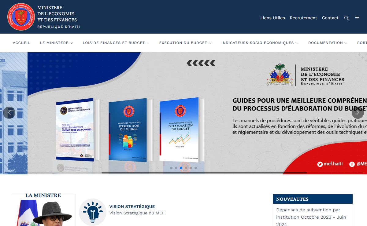 MEF - Accueil