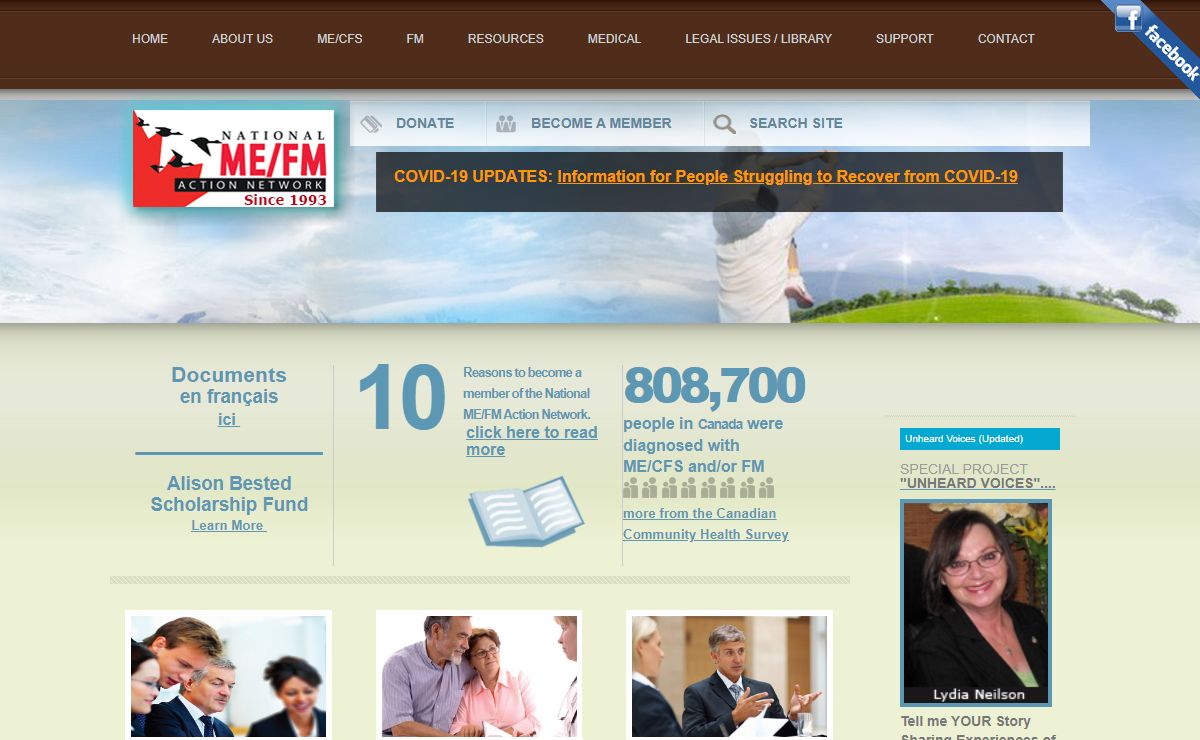 Welcome to National ME/FM Action Network