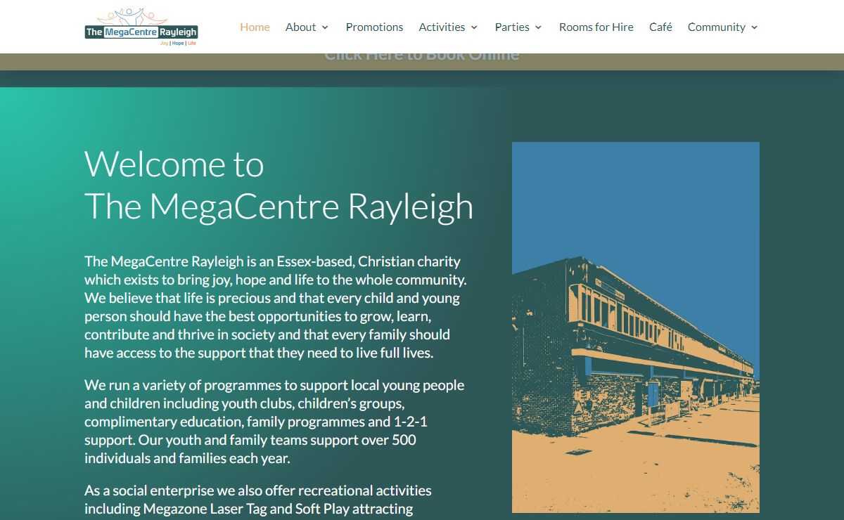 The MegaCentre Rayleigh | Joy Hope Life