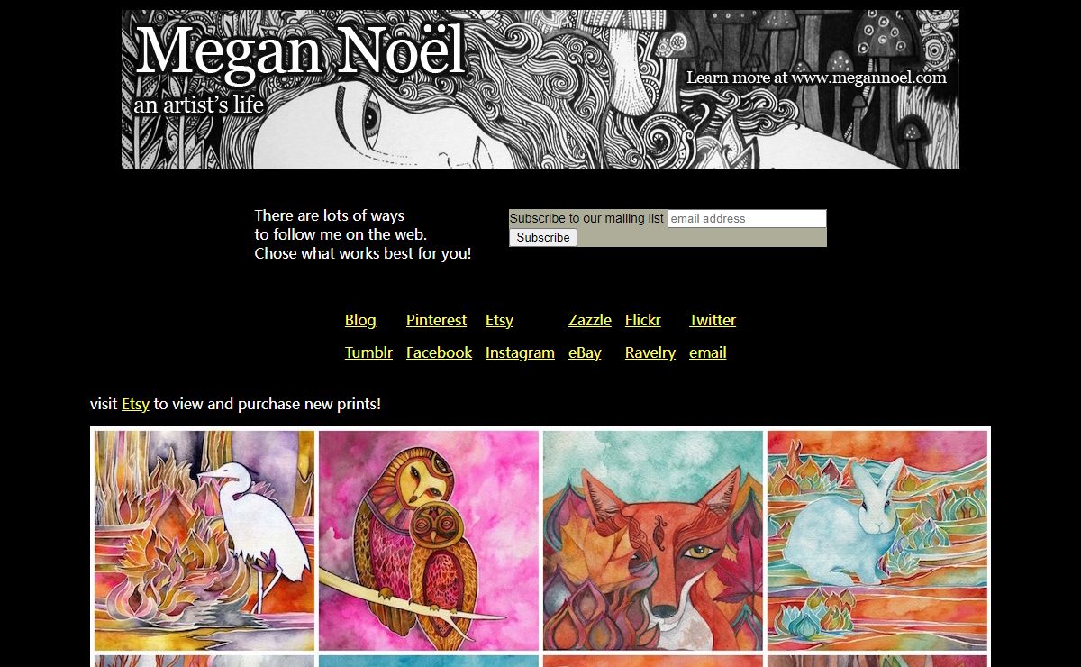 Megan Noël's Artwork