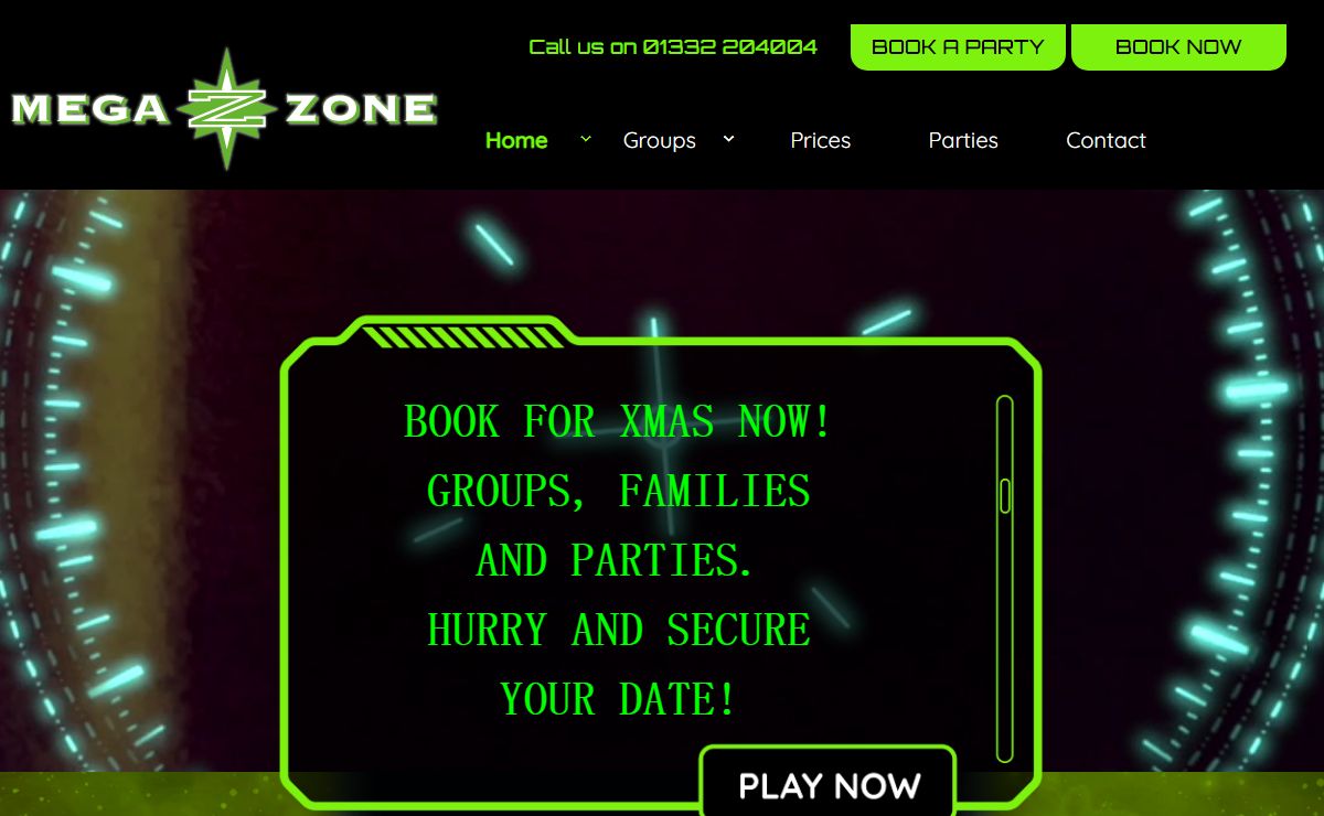 Megazone Lasertag – Derby's largest lasertag arena