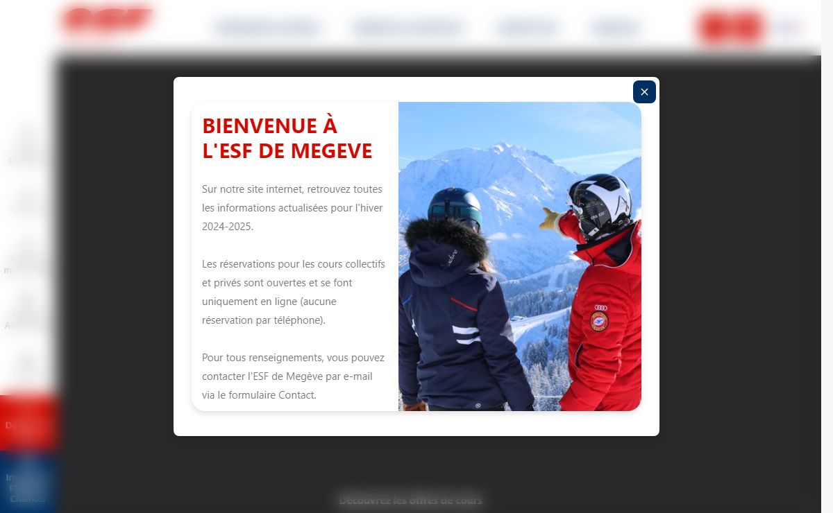 Accueil - esf Megeve