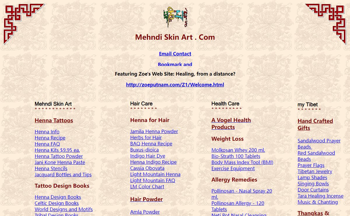 Henna Tattoo | Body Art Kits and Design | Mehndi Skin Art