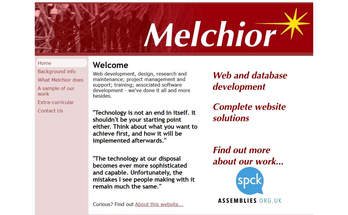 Melchior Online Limited - Home Page