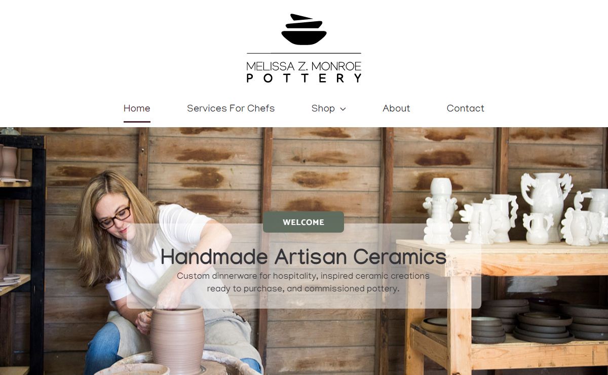Handmade Ceramic Dinnerware and Decor - Melissa Z Monroe Pottery