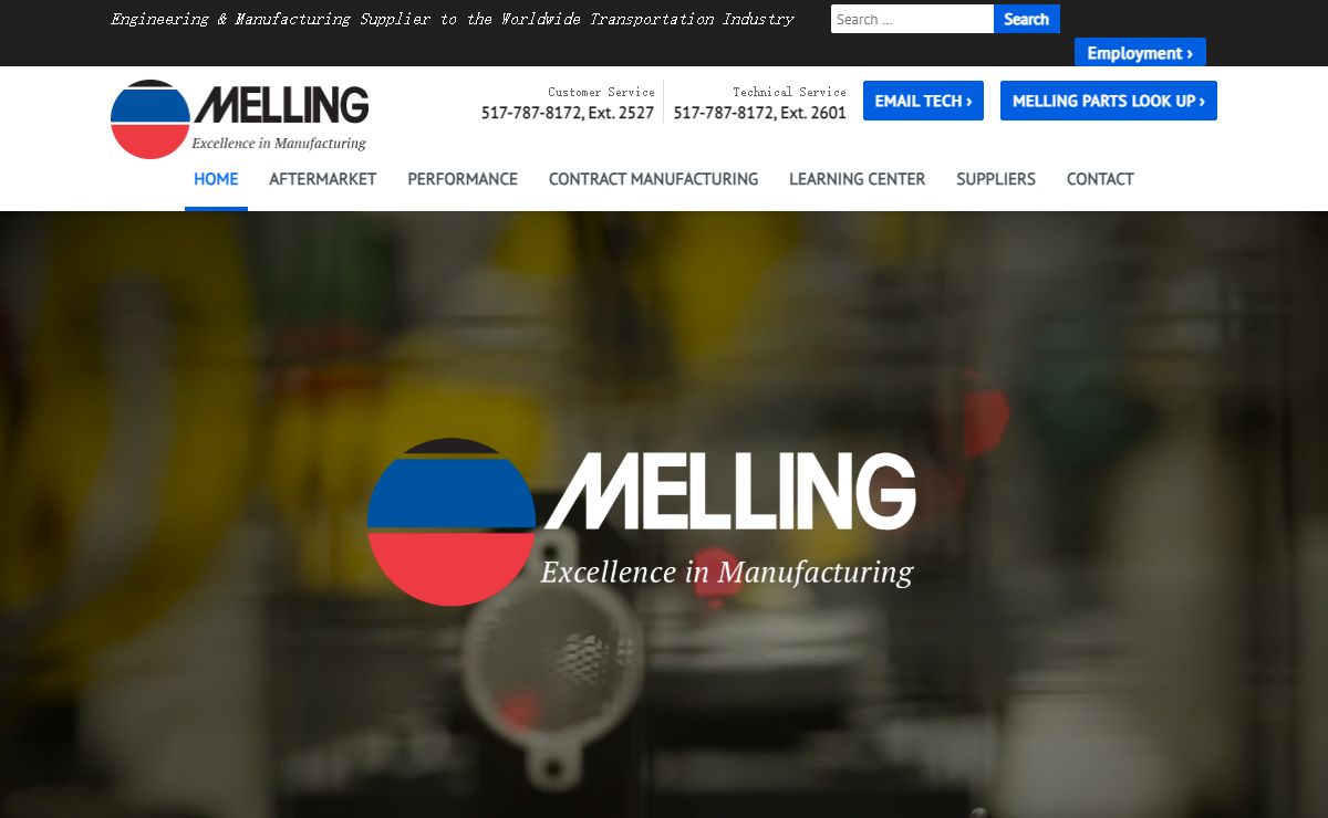 Melling | Engineering & Manufacturing Supplier to the Worldwide Transportation Industry