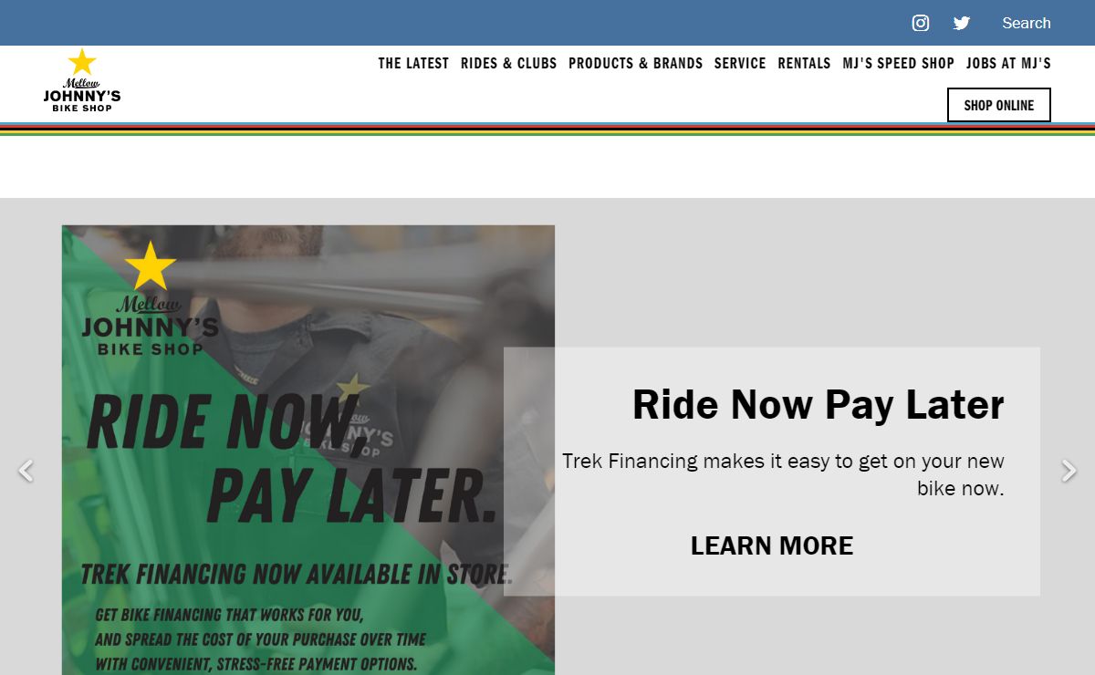 Mellow Johnny's Bike Shop in Austin, Texas - our home on the web - Mellow Johnny's Bike Shop