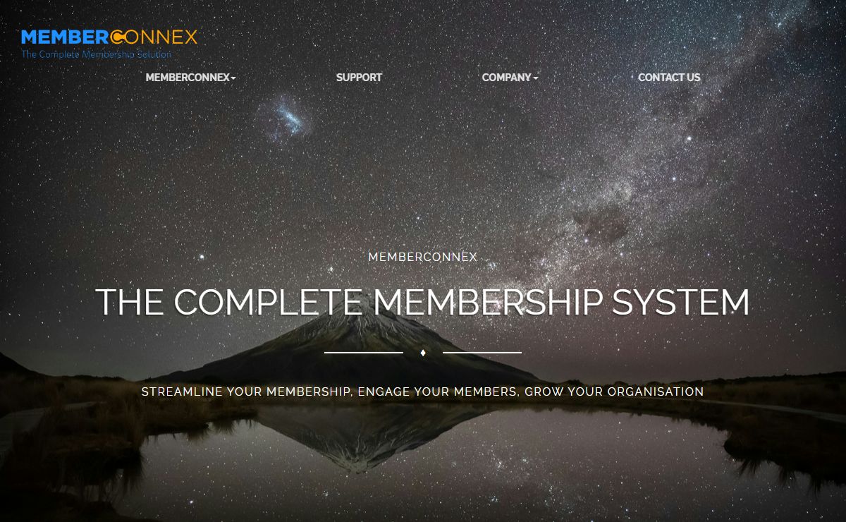 THE COMPLETE MEMBERSHIP SYSTEM : MemberConnex - the complete membership solution