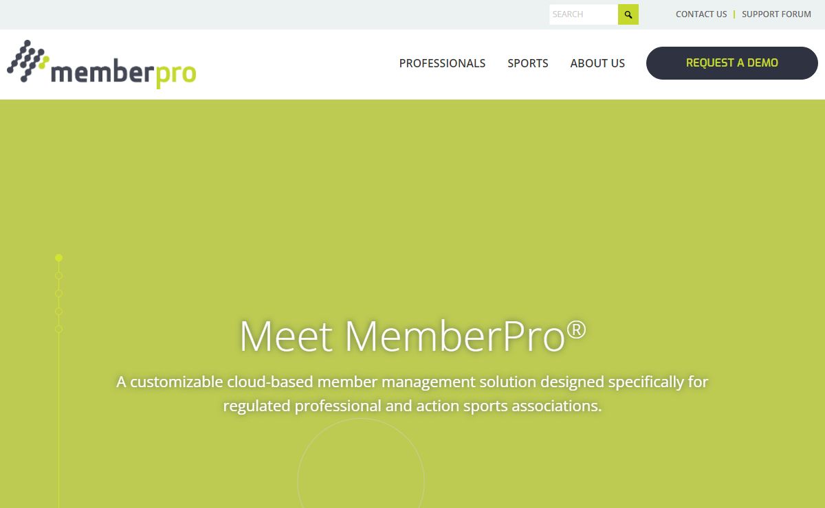 MemberPro - A customizable cloud-based member management solution