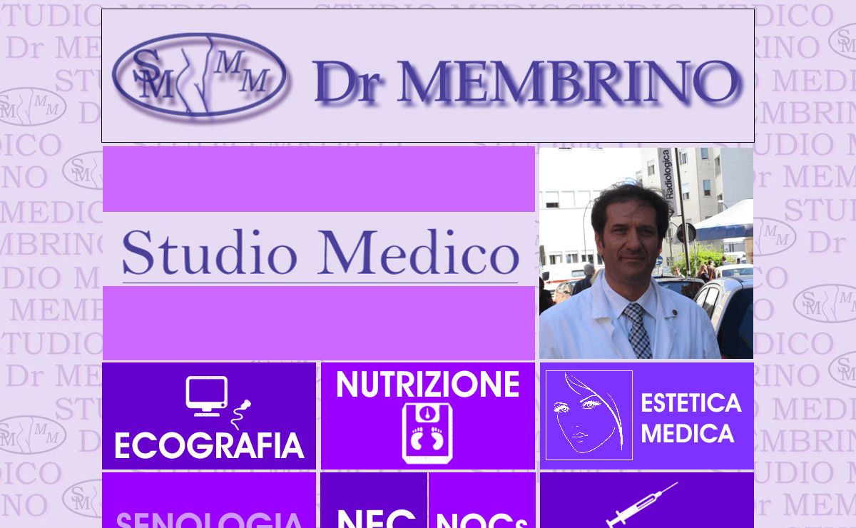 DR MARCO MEMBRINO Senologia, Ecografia, Nutrizione clinica, medicina estetica