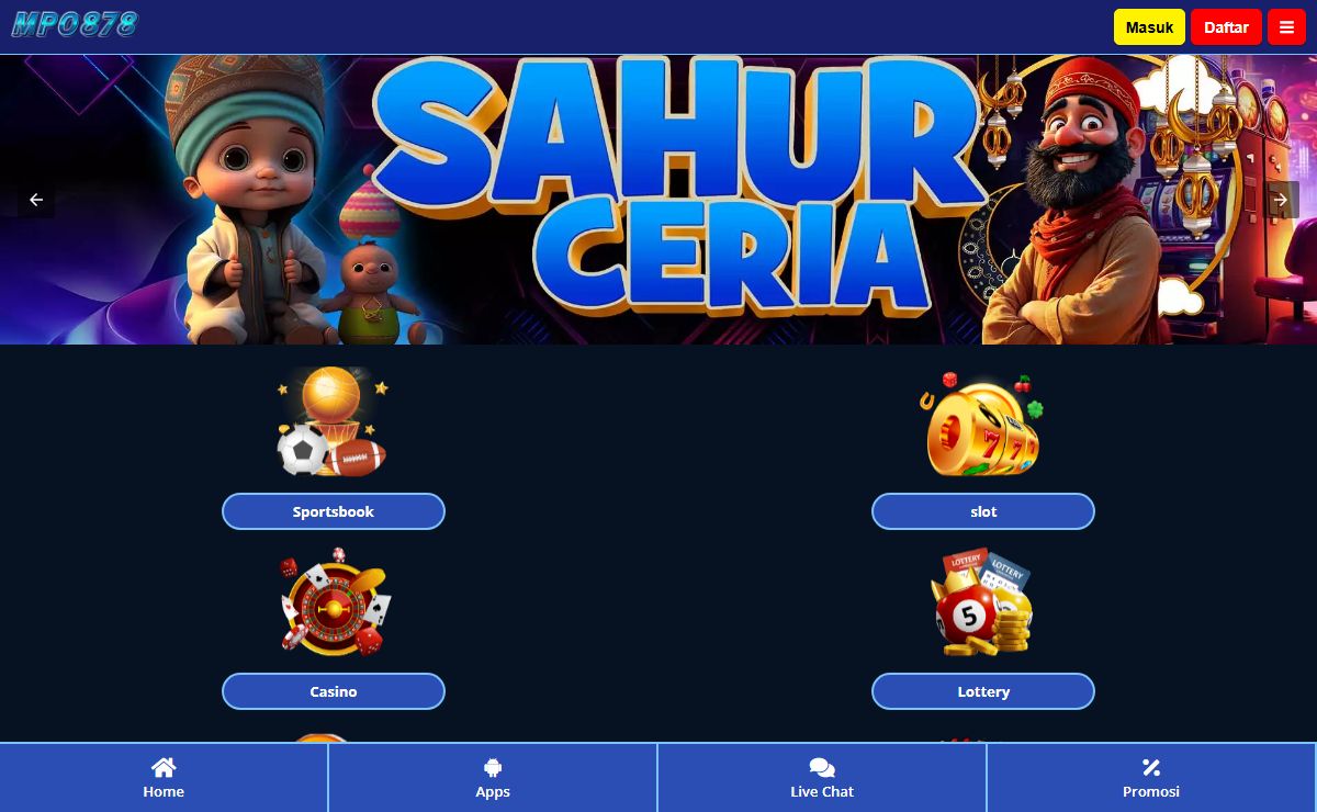 Mpo878 : Situs Mesin Judi Mpo Gacor Slot Online Hari Ini Resmi