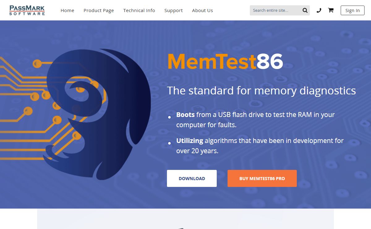 MemTest86 - Official Site of the x86 and ARM Memory Testing Tool