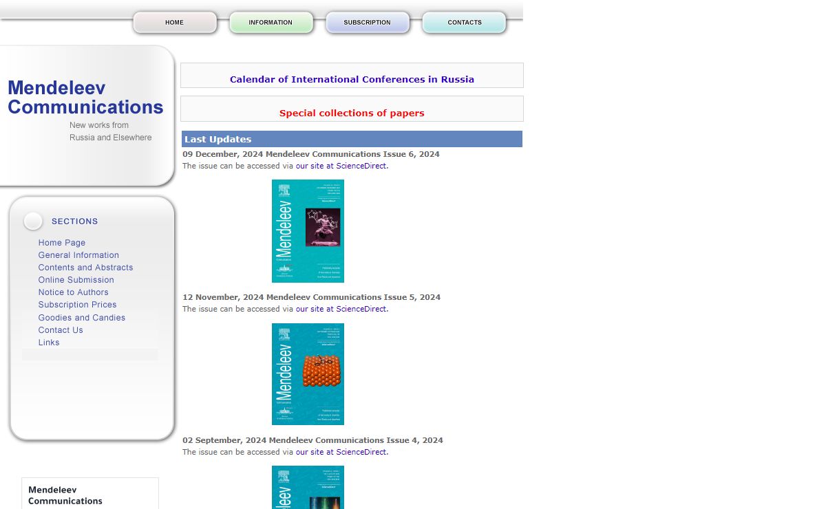 Mendeleev COmmunications