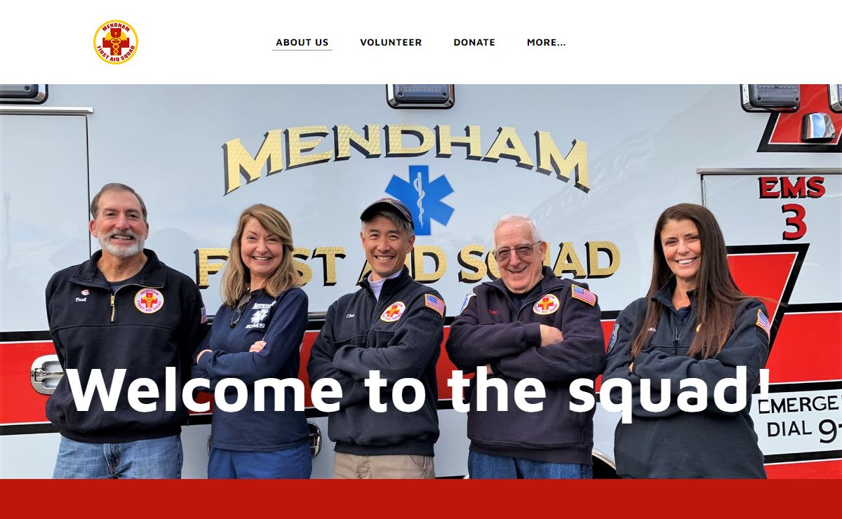 Mendham Borough First Aid Squad - About Us