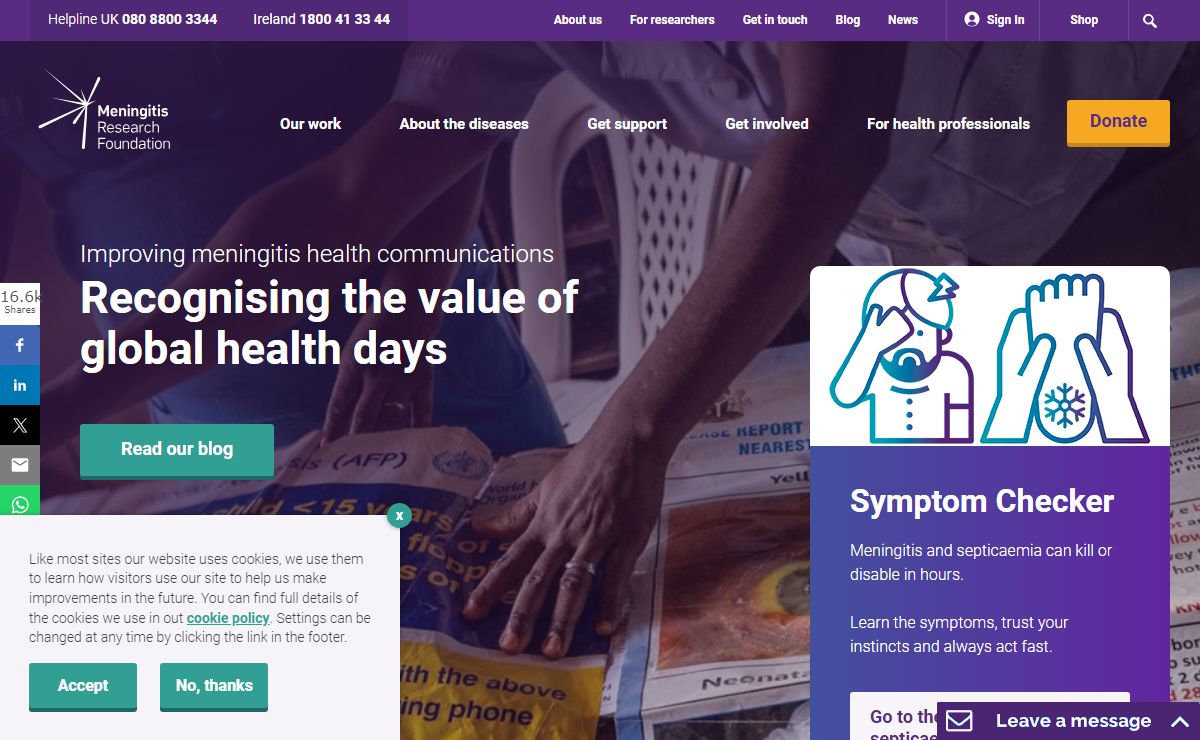 Meningitis and septicaemia | Meningitis Research Foundation