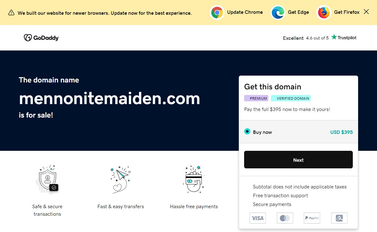 mennonitemaiden.com