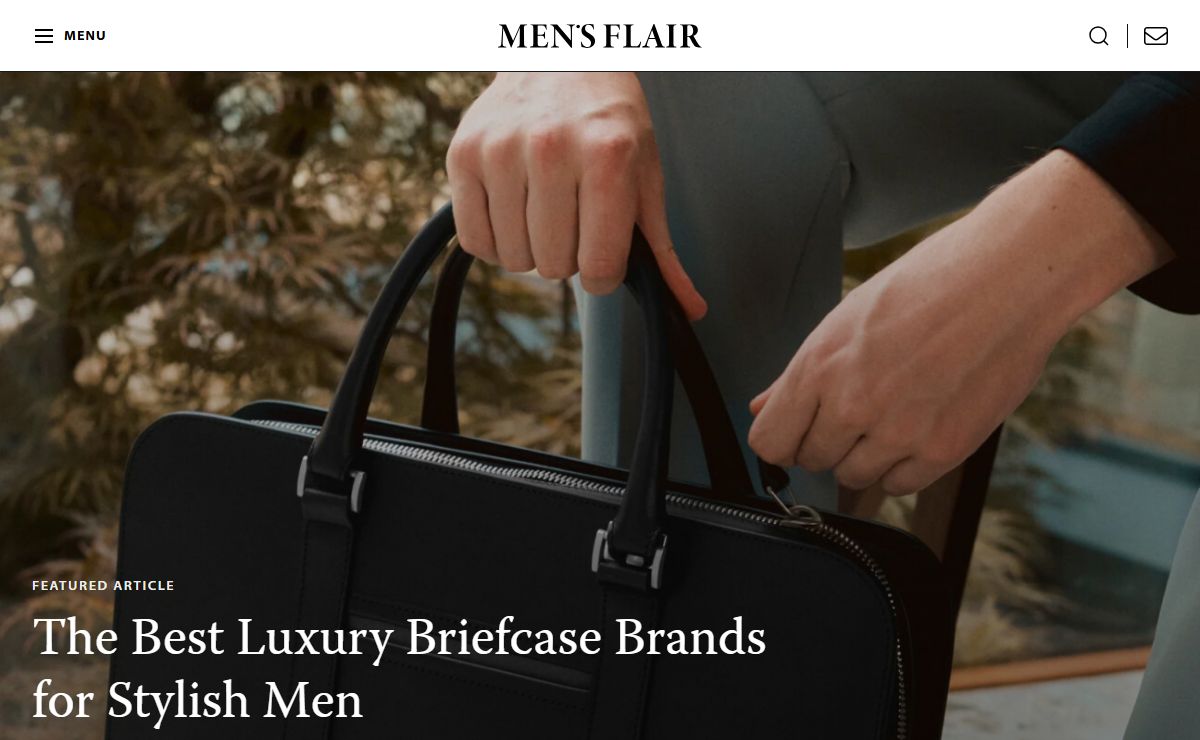 Men's Flair: Style & Fashion Blog For Men