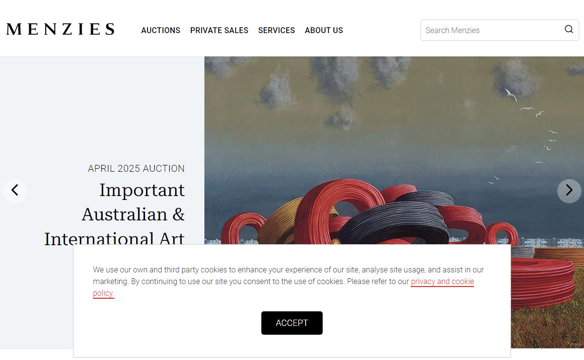 Menzies Art Brands | Australian Art Auctions, Fine Art Auctioneers